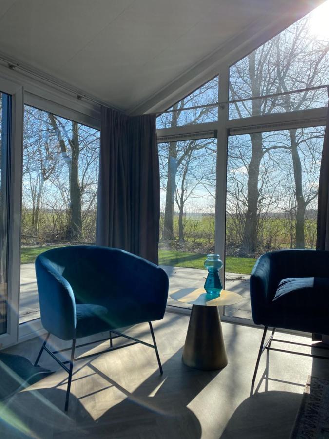 Luxe En Gezellig Chalet Aan Veluwemeer 4 Pers Hulshorst Exterior photo