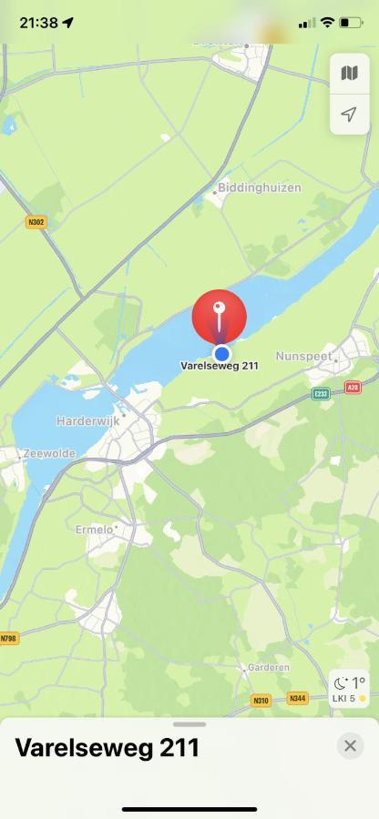 Luxe En Gezellig Chalet Aan Veluwemeer 4 Pers Hulshorst Exterior photo